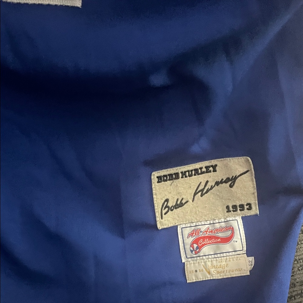 Vintage Sportswear Authentic Duke Blue Men's Bobby Hurley Jersey - Picture 2 of 7